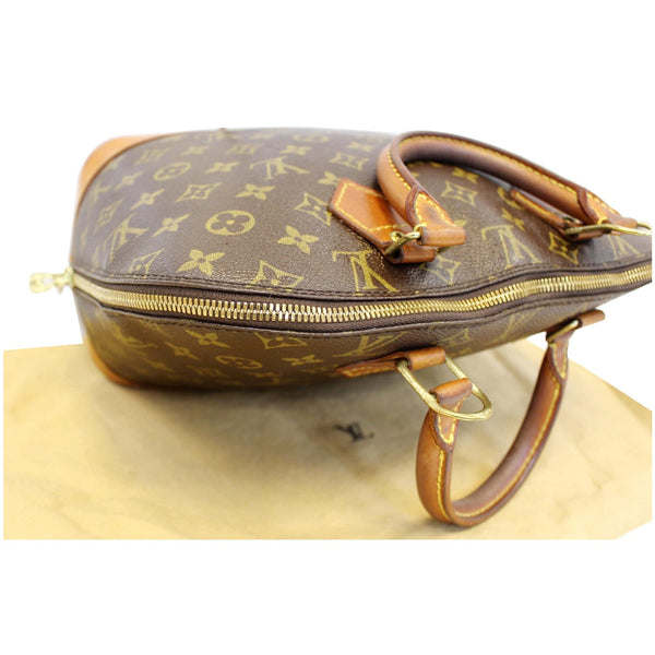 LOUIS VUITTON Alma Monogram Canvas Satchel Bag Brown-US