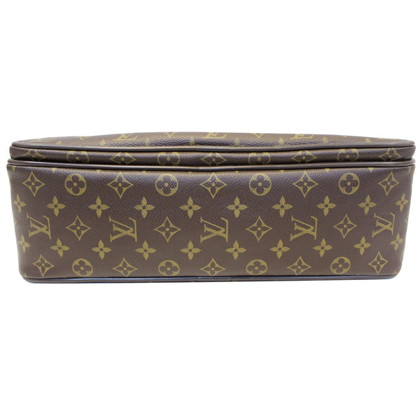 LOUIS VUITTON Icare Monogram Canvas Laptop Bag Brown