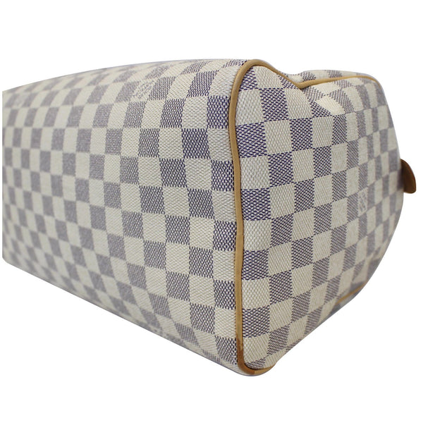 Louis Vuitton Speedy - Lv Damier Azur Handbag - check leather