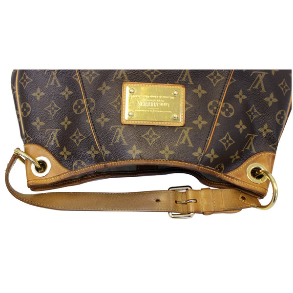 LOUIS VUITTON Galliera PM Monogram Canvas Shoulder Handbag Brown