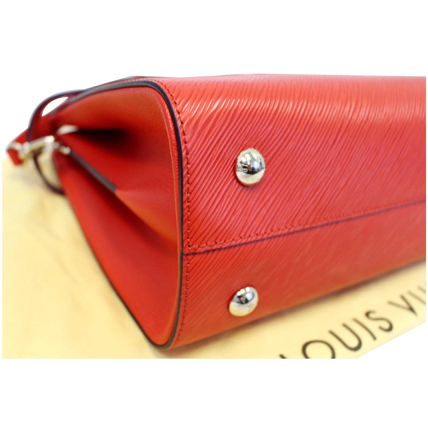 Louis Vuitton Red Epi Stud Limited Edition Twist MM Bag – I MISS YOU VINTAGE