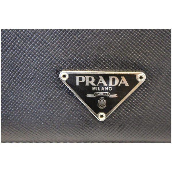  Prada Triangle Continental Flap Wallet - Prada logo