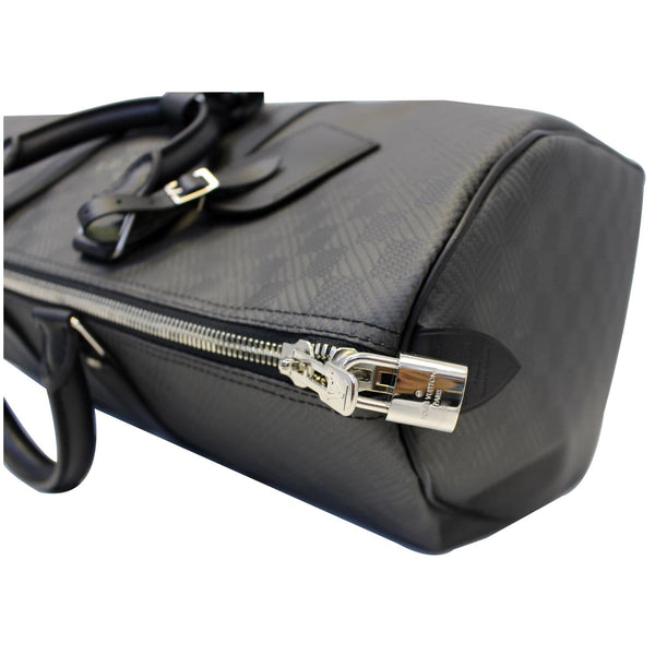 Louis Vuitton Keepall 45 Carbon Fiber Carbone Travel Bag- lv zip