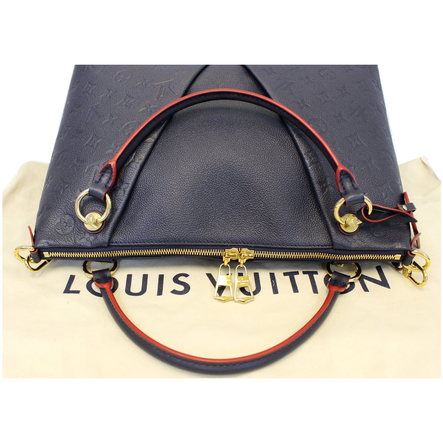 Louis Vuitton // 2017 Marine & Rouge Monogram Empreinte Artsy MM Bag – VSP  Consignment