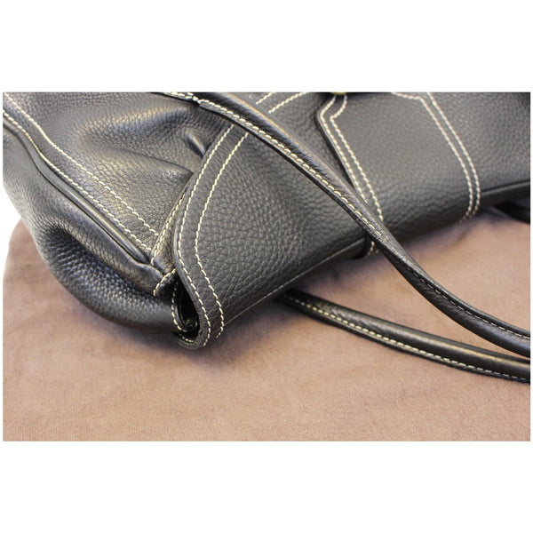 Celine Buckle Leather Satchel HandBag - Top left view