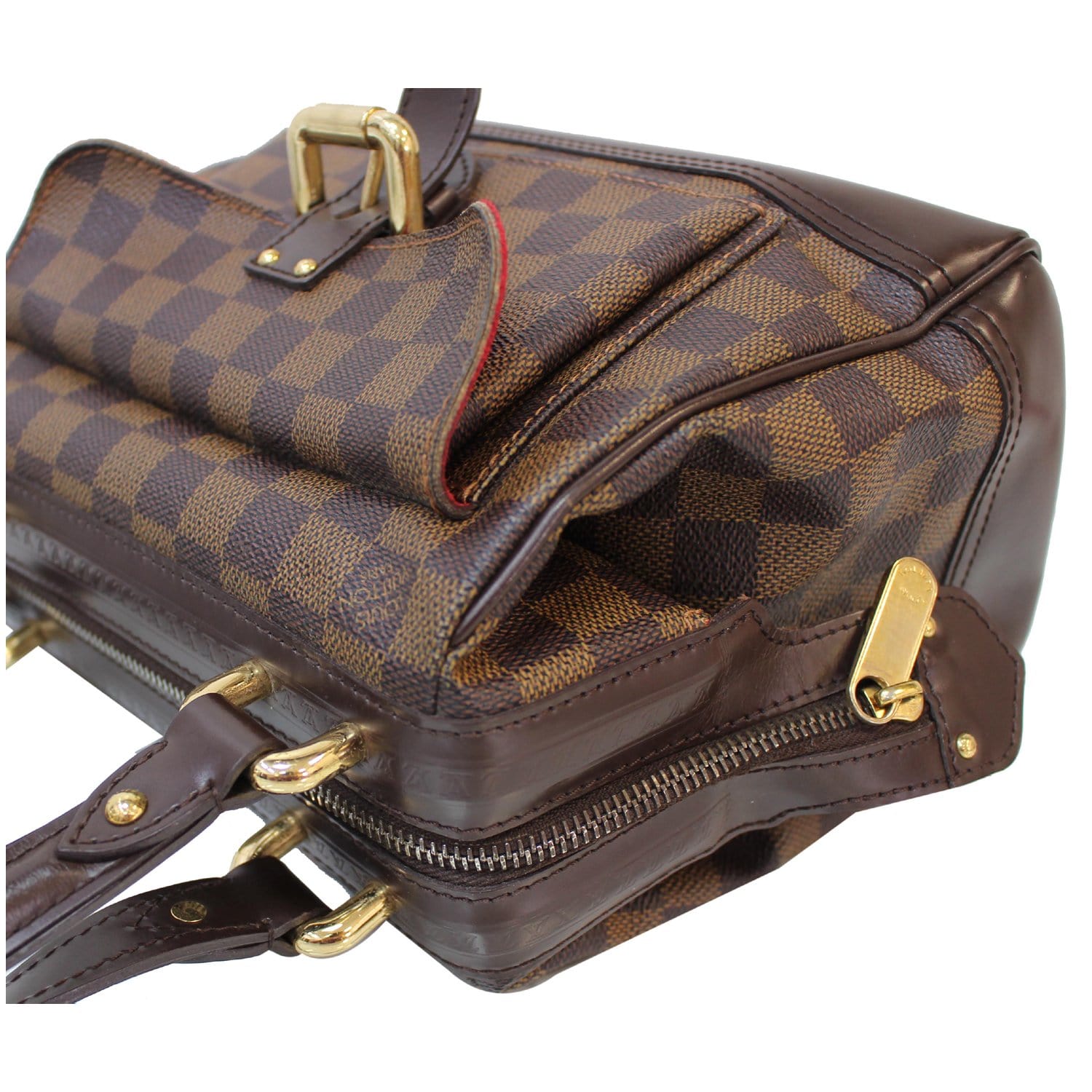 Louis Vuitton Damier Knightsbridge Buckle Boston Bag 3lv131s For