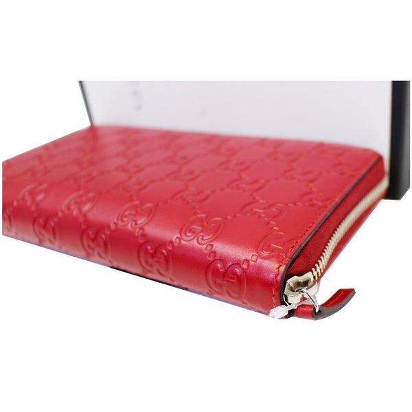 GUCCI Signature Continental Guccissima Zip-around Wallet-US
