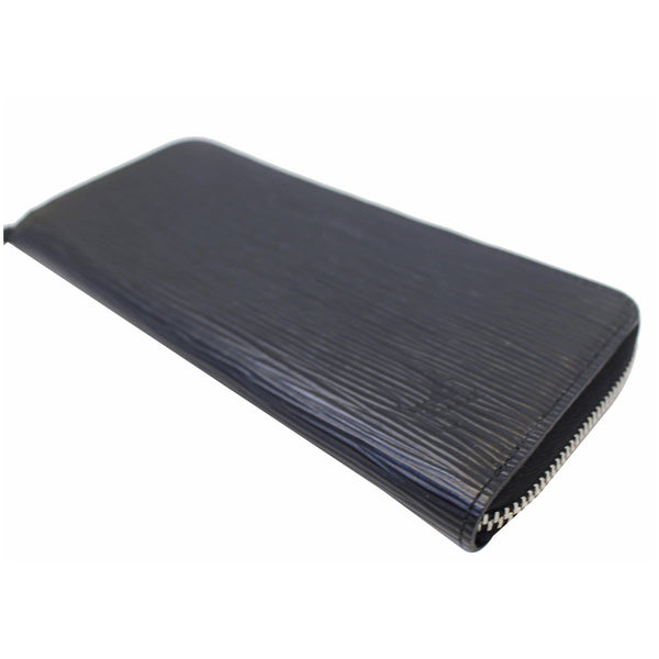 LOUIS VUITTON Clemence Epi Leather Wallet Black-US