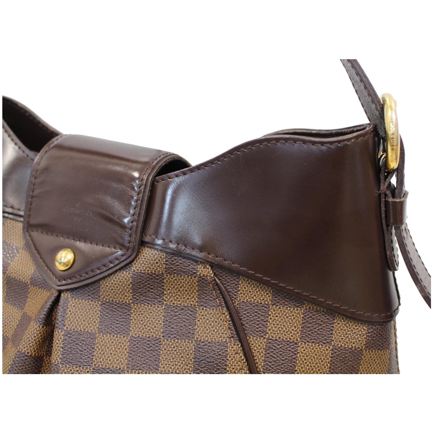Louis Vuitton Damier Ebene Sistina PM - Brown Shoulder Bags, Handbags -  LOU585075