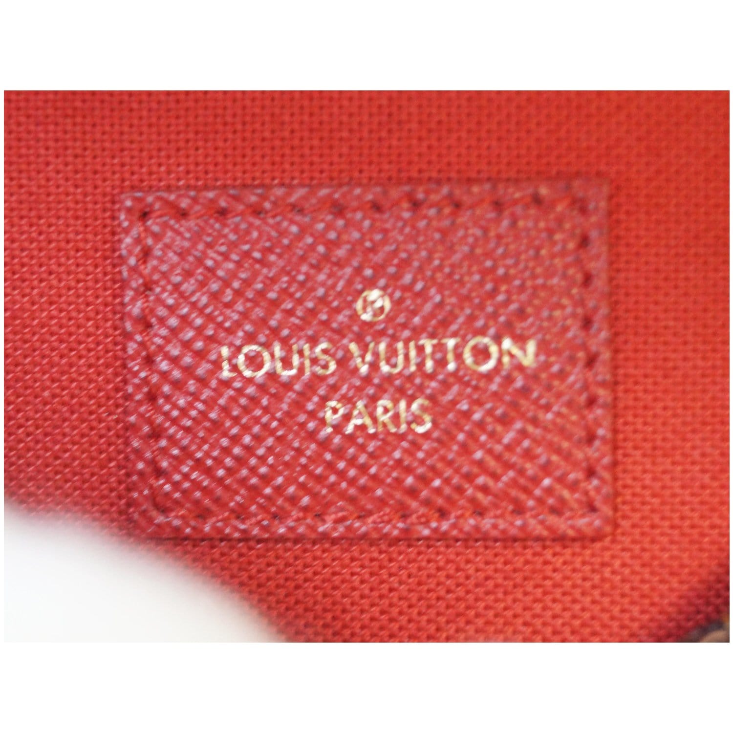 N63032 Louis Vuitton Damier Ebene Canvas Pochette Felicie
