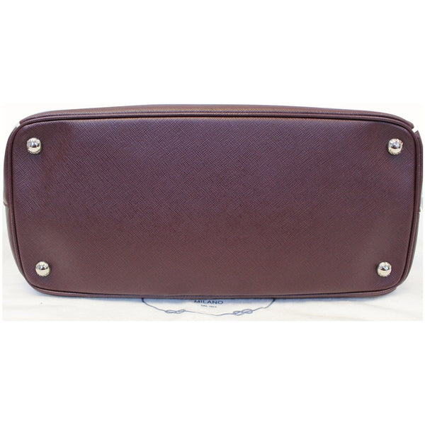  Prada Large Saffiano Leather Tote Shoulder Bag - Downside View