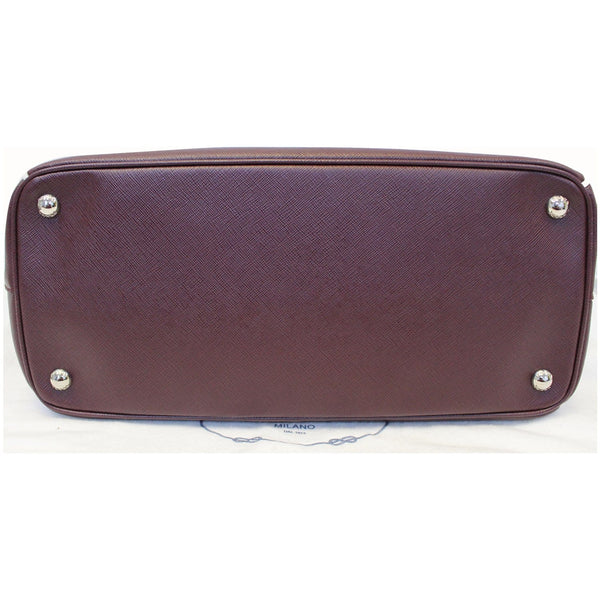  Prada Large Saffiano Leather Tote Shoulder Bag - Downside View