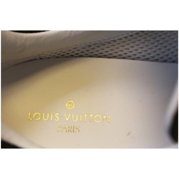 Engraved LV Run Away Suede Leather Sneakers Size 37