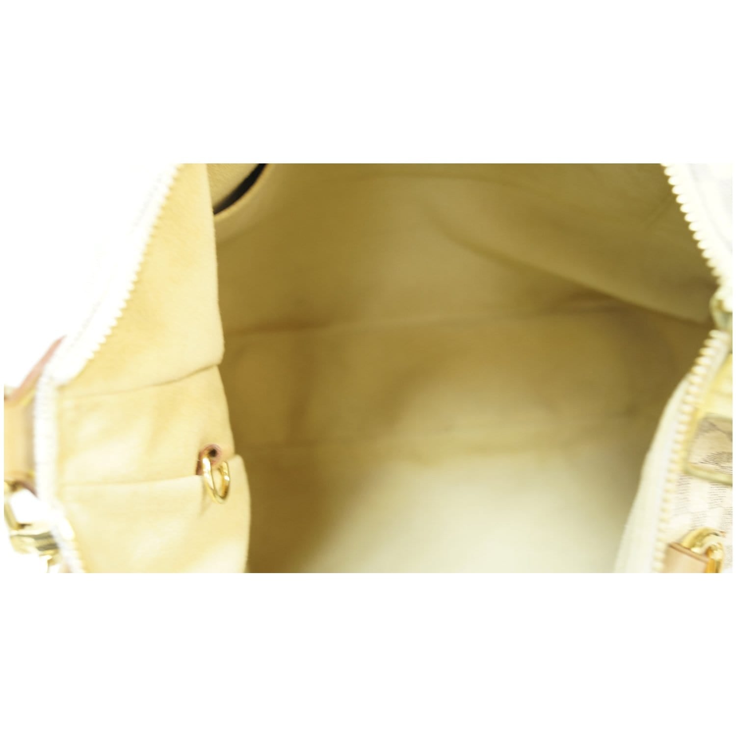 Louis Vuitton Damier Azur Evora MM White Cloth ref.947239 - Joli
