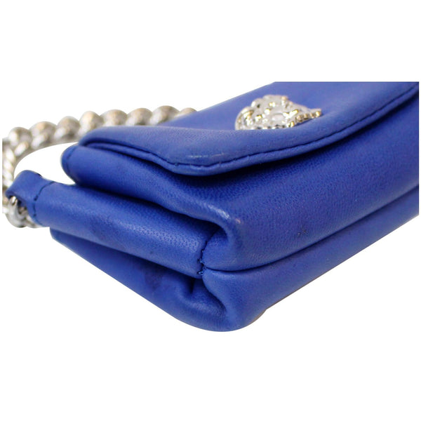 VERSACE Micro Sultan Keychain Blue