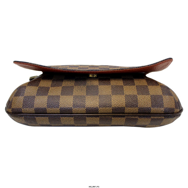 LOUIS VUITTON Musette Tango Damier Ebene Short Strap Shoulder Bag-US