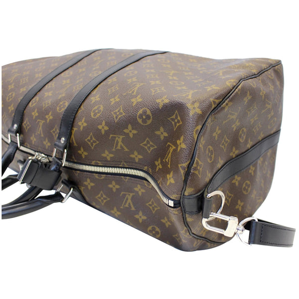 Louis Vuitton Keepall 55 Bandouliere Travel Bag - left view