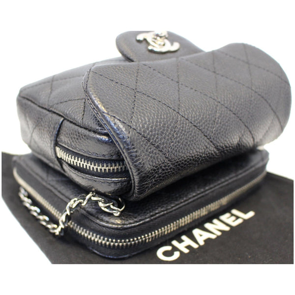 Chanel Classic Mini Flap Quilted Crossbody Bag - corner