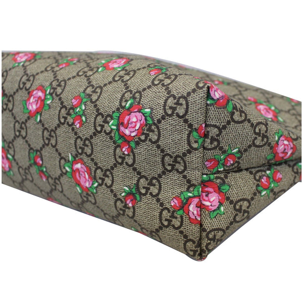 GUCCI GG Supreme Canvas Tote Bag Beige 410812