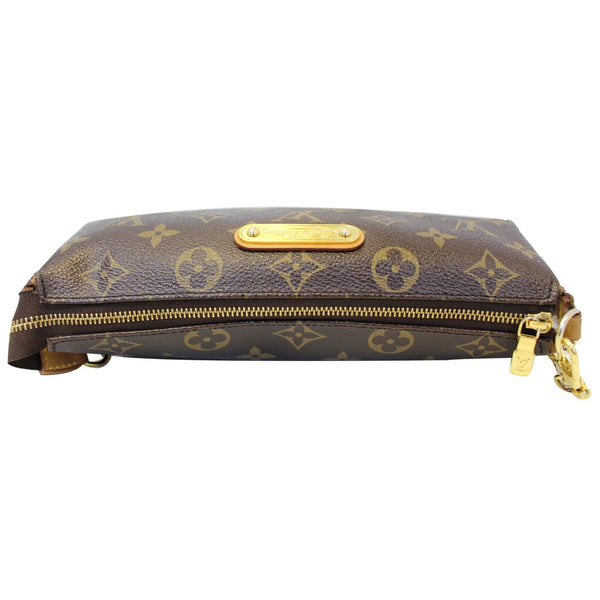 LOUIS VUITTON Pochette Eva Monogram Canvas Clutch Crossbody Bag-US