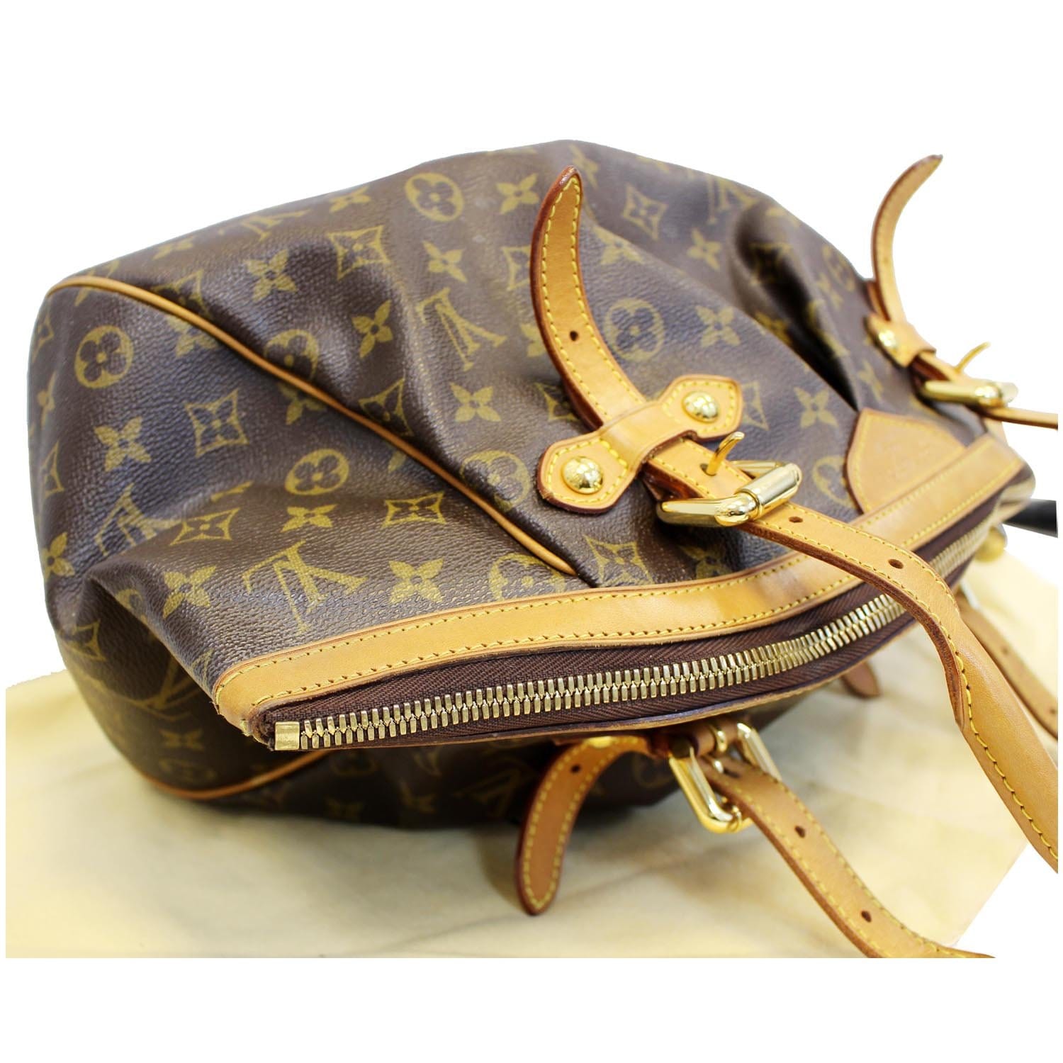 Louis Vuitton Tivoli GM Monogram Canvas Brown Shoulder Bag