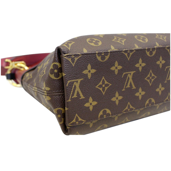 LOUIS VUITTON Tuileries Besace Monogram Canvas Shoulder Bag Rose Bruyere