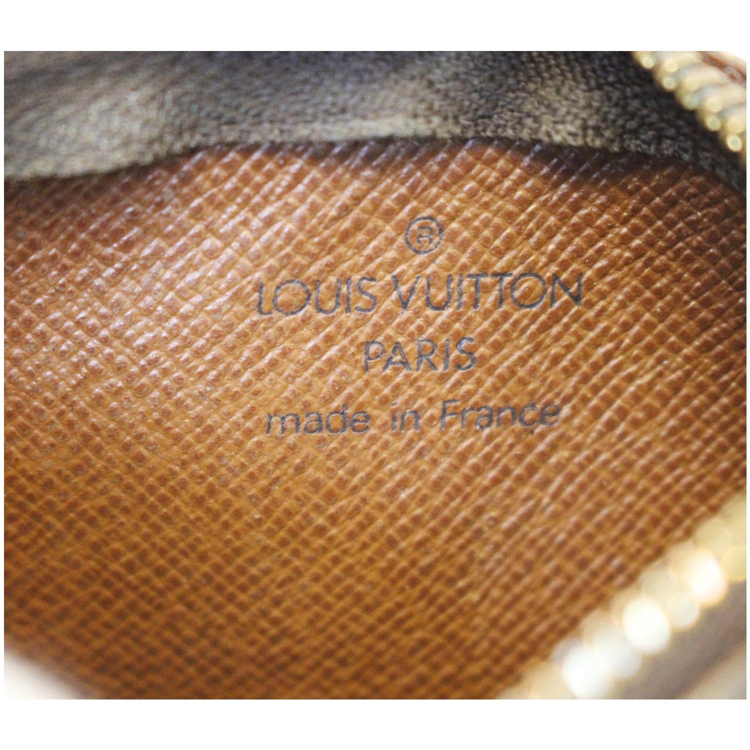 Cloth key ring Louis Vuitton Brown in Cloth - 22403944