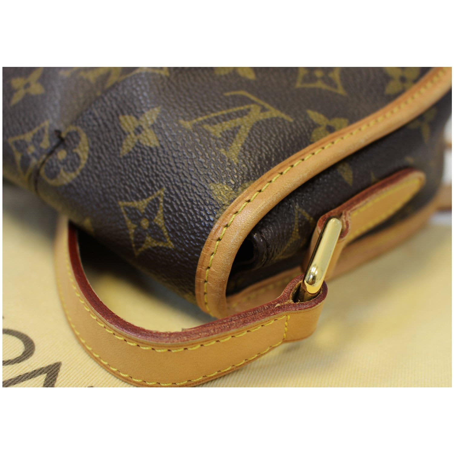 Brown Louis Vuitton Monogram Menilmontant PM Crossbody Bag
