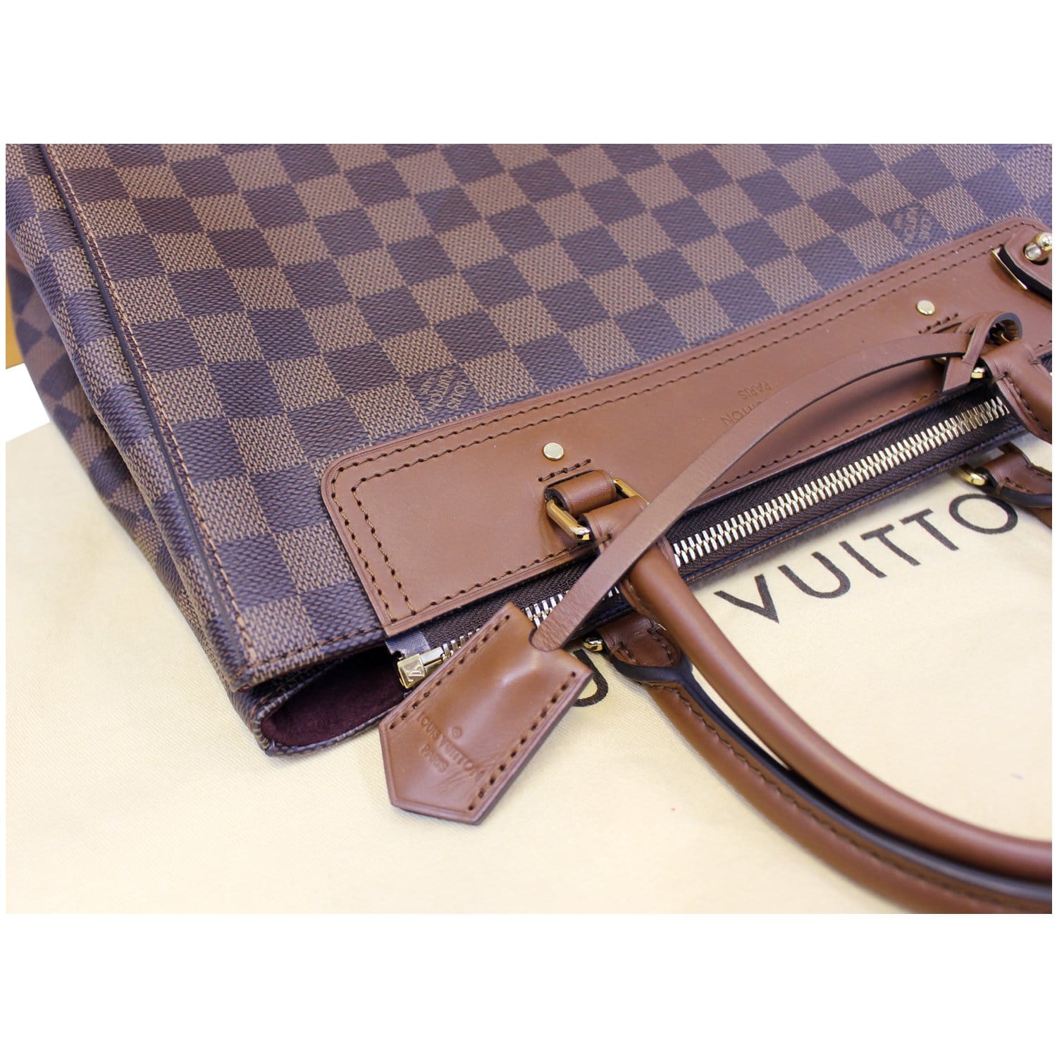Louis Vuitton Neo Greenwich Handbag Damier Graphite Black 523231