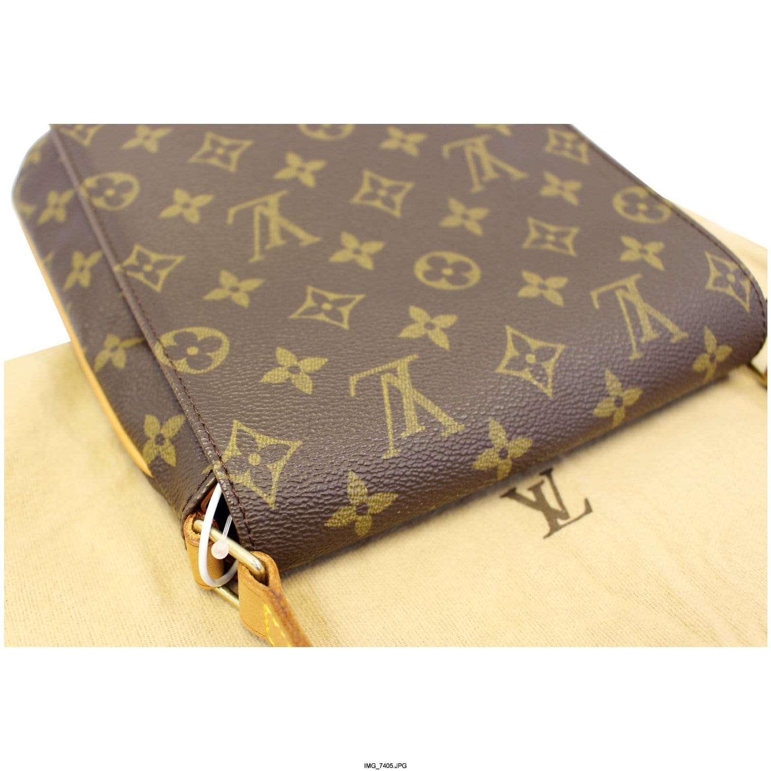Louis Vuitton Vintage Monogram Canvas Musette Salsa Flap Shoulder Bag Brown  Cloth ref.499801 - Joli Closet