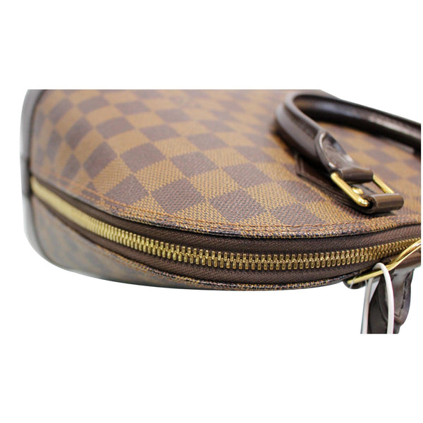 LOUIS VUITTON Alma PM Damier Ebene Satchel Bag Brown