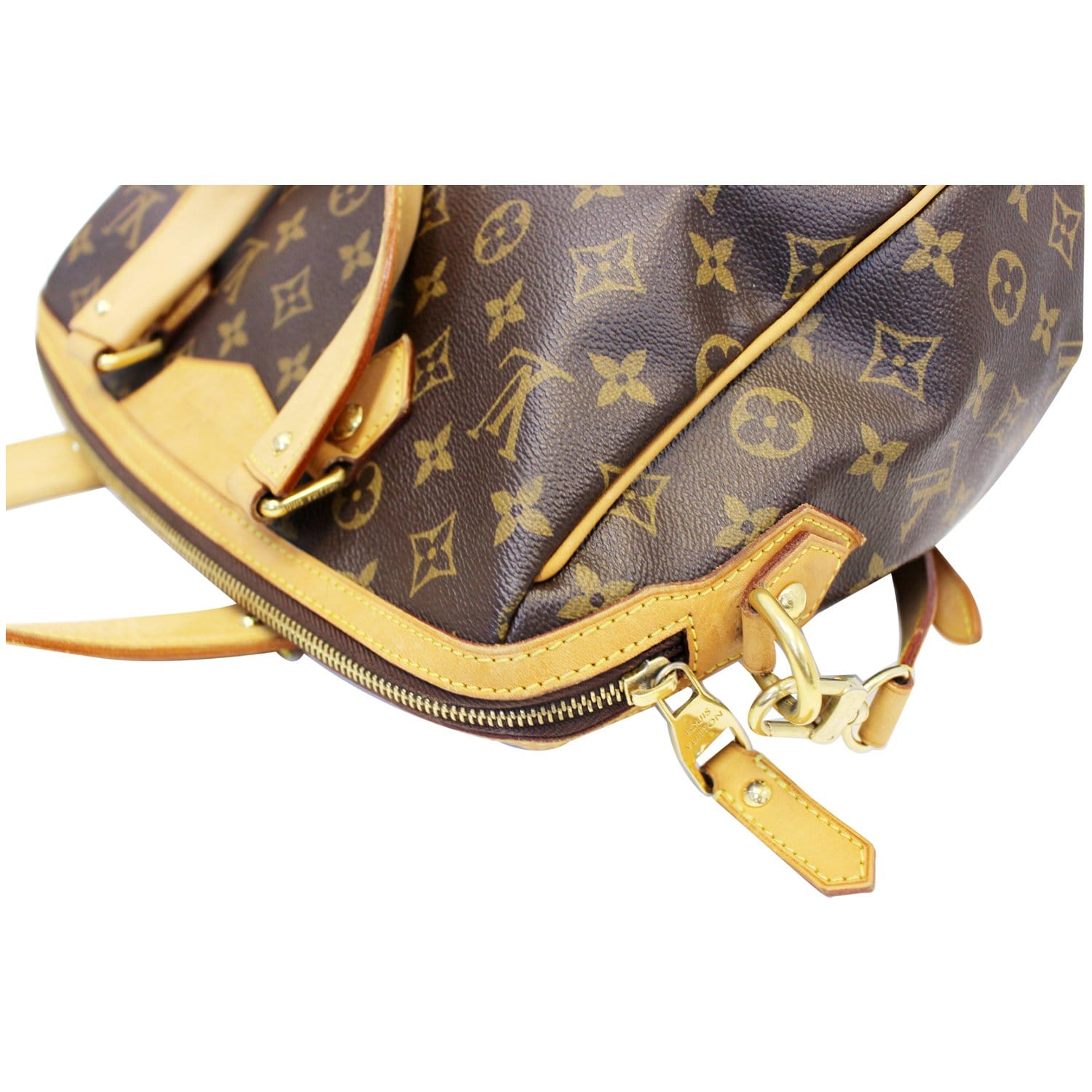 Louis+Vuitton+Retiro+Top+Handle+Bag+PM+Brown+Canvas+Monogram for sale  online