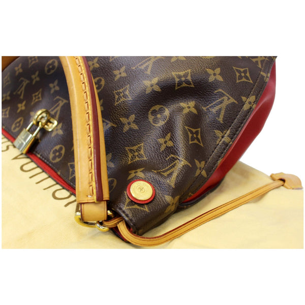 Louis Vuitton Gaia Shoulder Bag Monogram Canvas brown