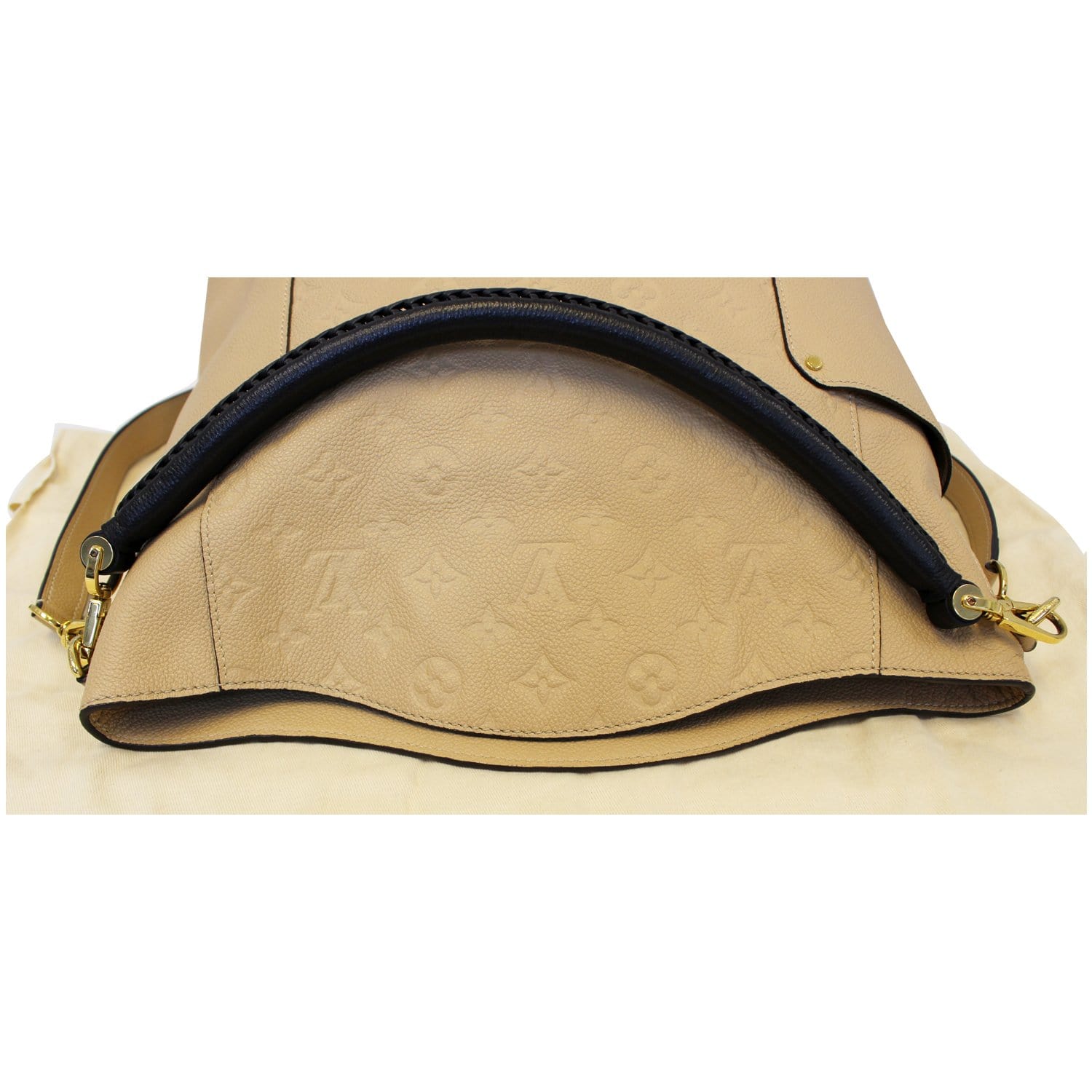 Louis Vuitton Bagatelle Ecru Leather Shoulder Bag (Pre-Owned)