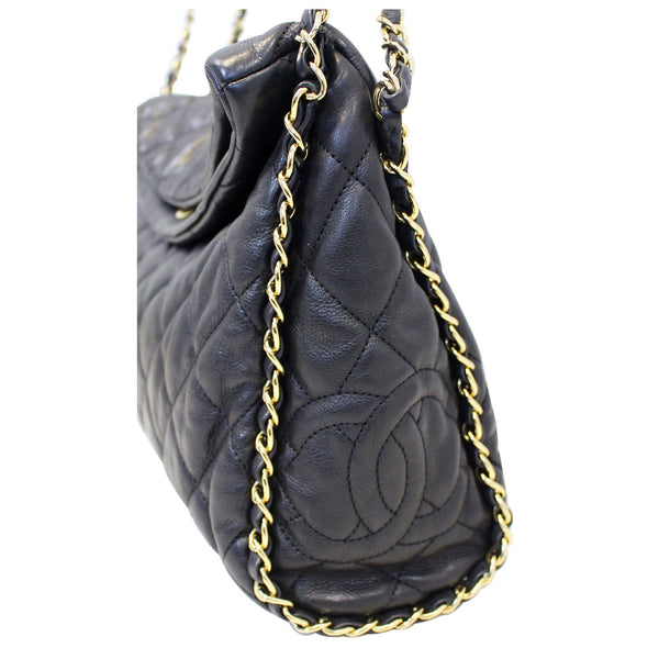 Chanel Tote Bag Hobo Quilted Ultimate Soft gold Chain