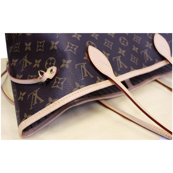 LOUIS VUITTON Neverfull MM Monogram Canvas Tote Shoulder Bag Brown-US