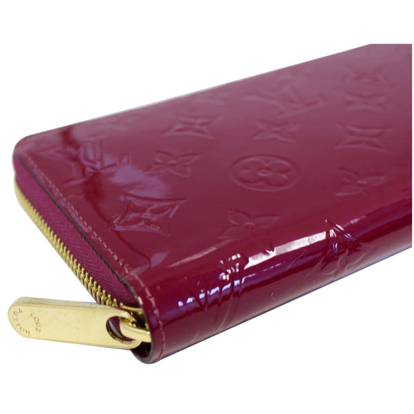 LOUIS VUITTON Monogram Vernis Zippy Wallet Amarante-US