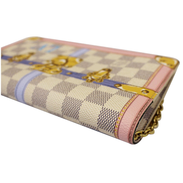 LOUIS VUITTON Summer Trunks Pochette Weekend Damier Azur Shoulder Bag-US