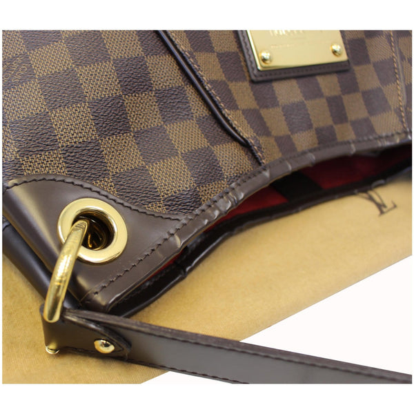 LOUIS VUITTON Galliera PM Damier Ebene Shoulder Bag Brown-US