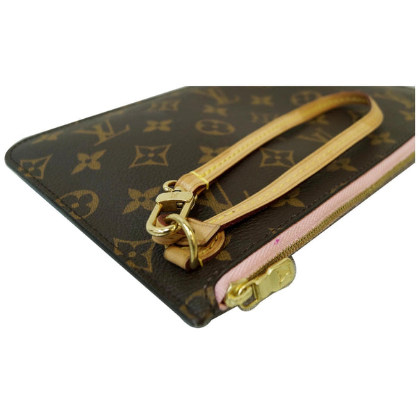 Louis Vuitton Pochette Wristlet Neverfull MM Pouch with straps
