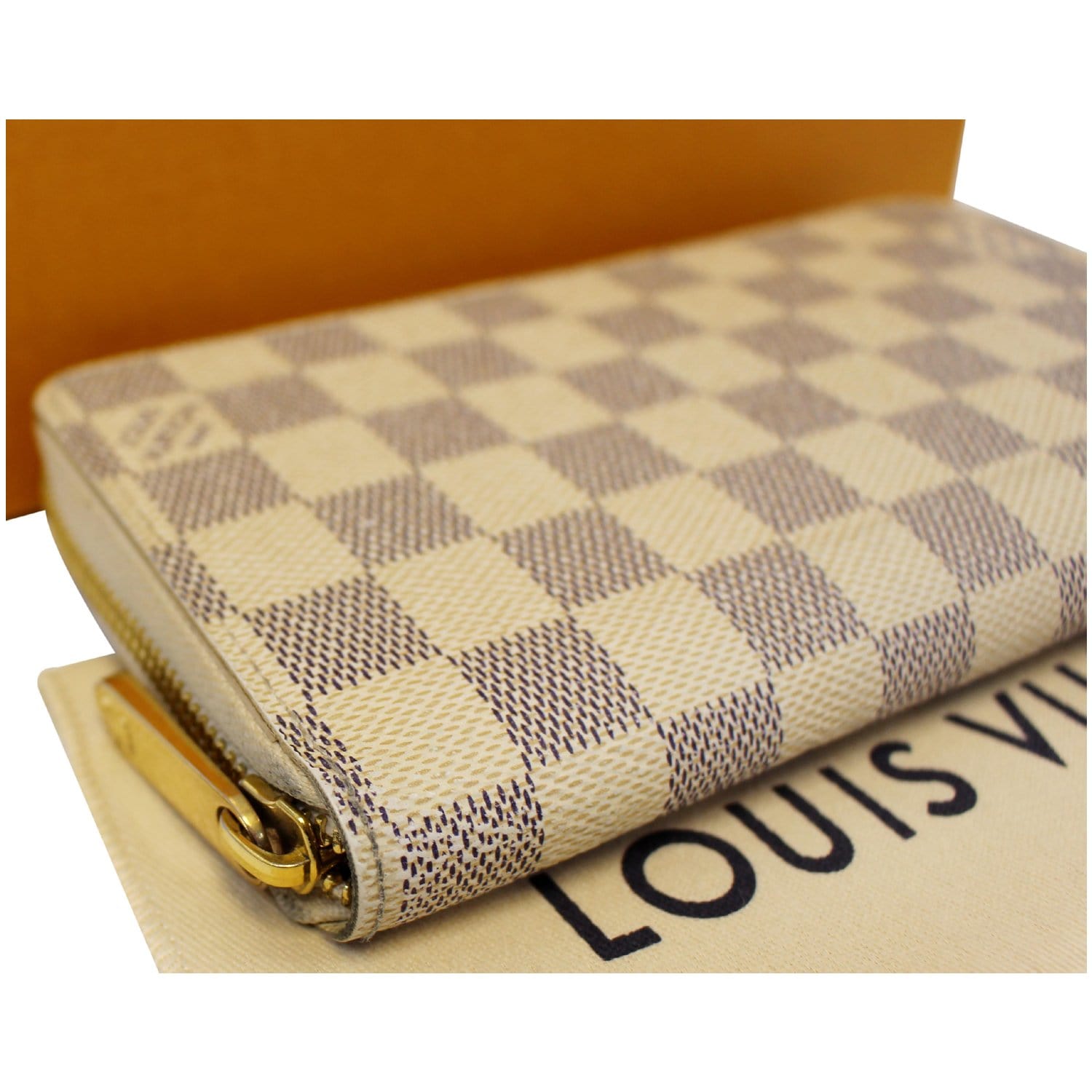 Louis Vuitton Damier Azur Zippy Wallet - The Lux Portal