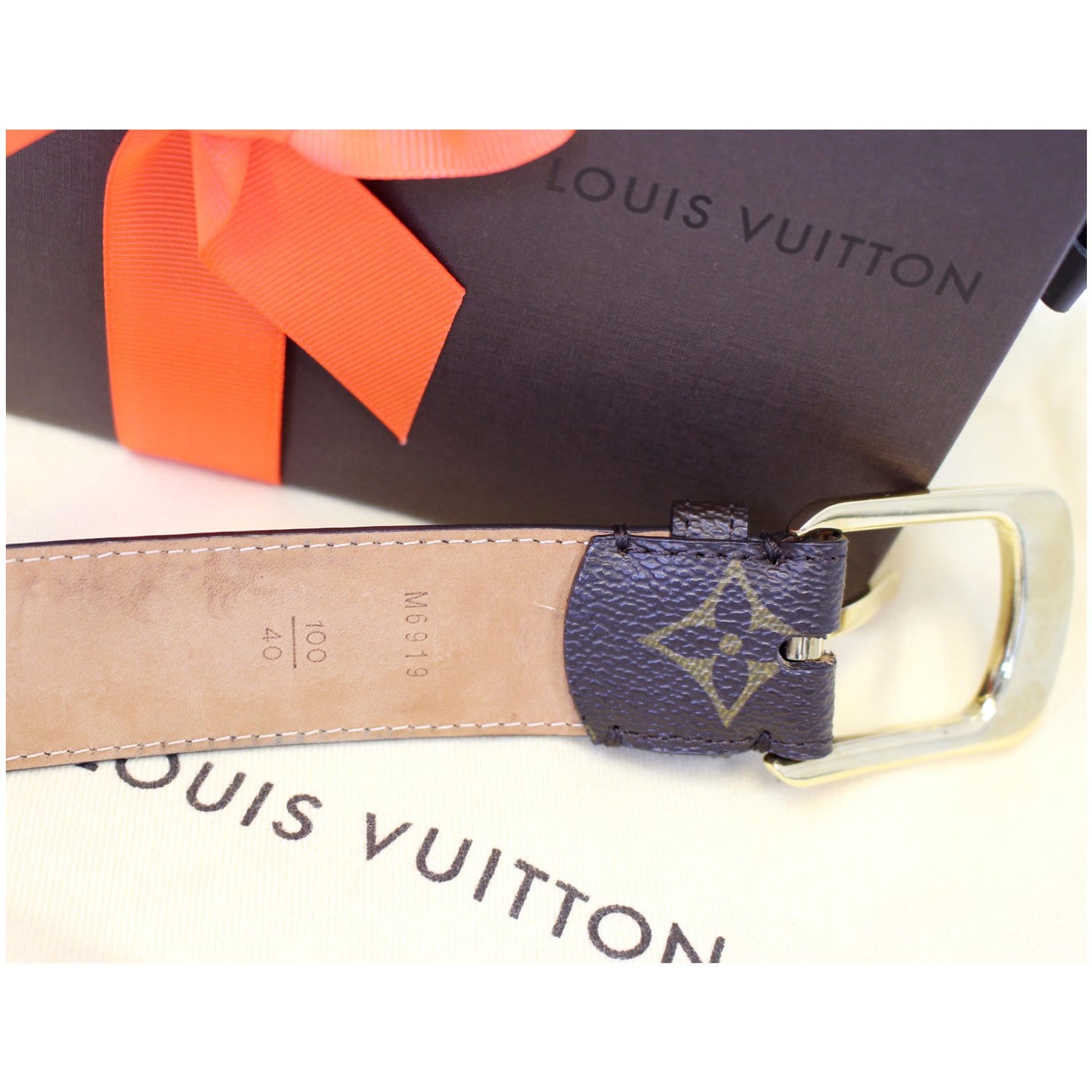 Louis Vuitton Monogram Canvas Ellipse Belt 90CM Louis Vuitton