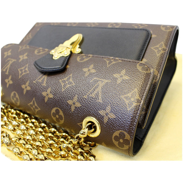LOUIS VUITTON Victoire Monogram Canvas Shoulder Crossbody Bag Noir-US
