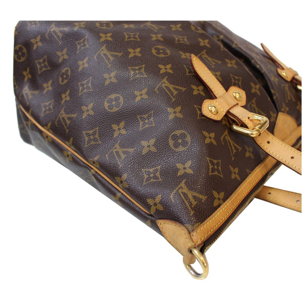 coated canvas Louis Vuitton Palermo GM Shoulder Bag