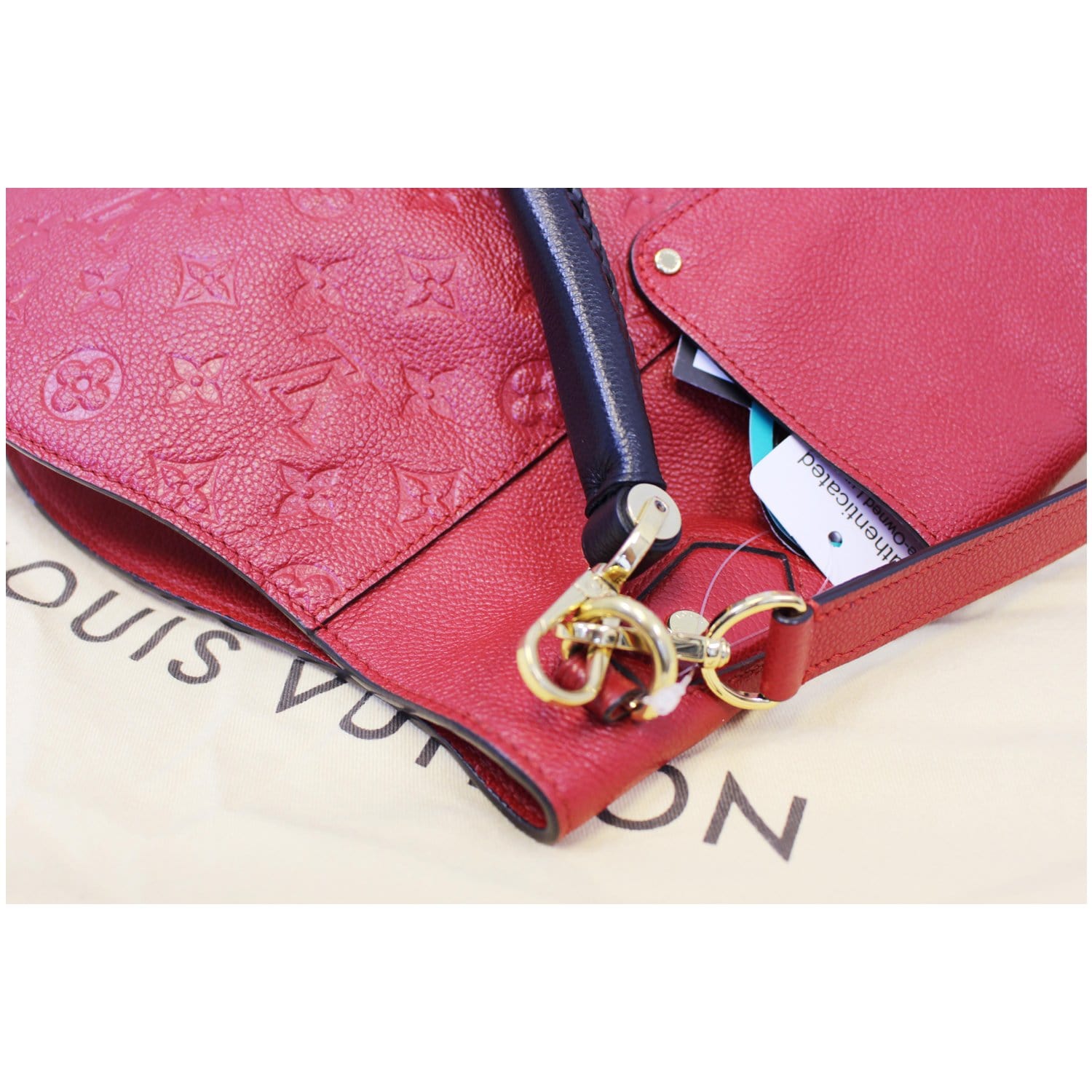 Louis Vuitton - Authenticated Bagatelle Handbag - Leather Pink for Women, Very Good Condition