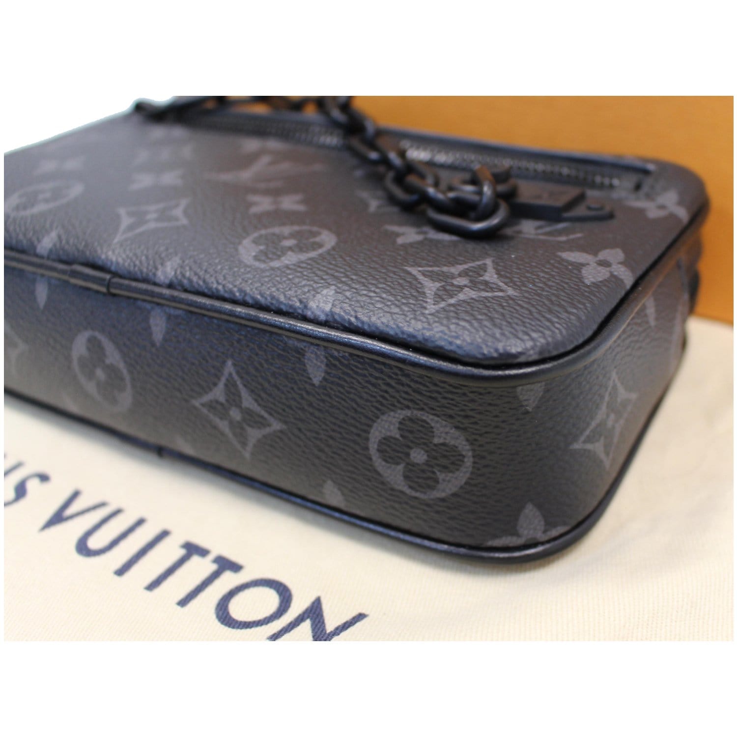 Louis Vuitton Pochette Volga Monogram with Black Hardware by The-Collectory