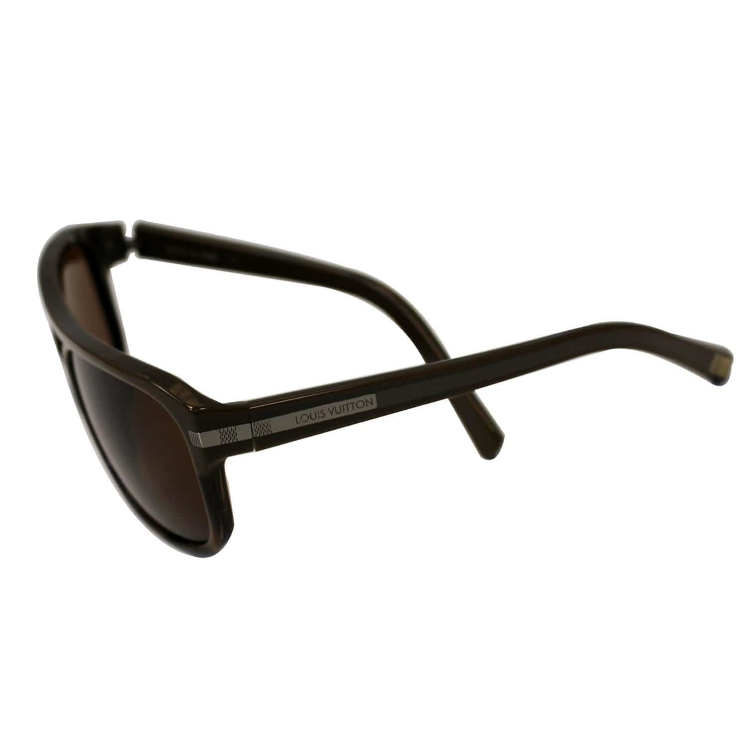 LOUIS VUITTON Possession Pilote Sunglasses Black 26976