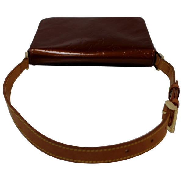 leather strap lv Thompson Street Monogram Vernis Bag 