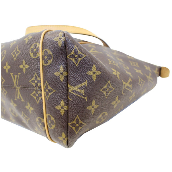 Louis Vuitton Totally MM Monogram Tote Shoulder Bag brown