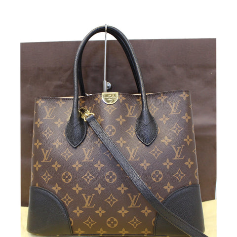 LOUIS VUITTON Flandrin Monogram Canvas Shoulder Handbag